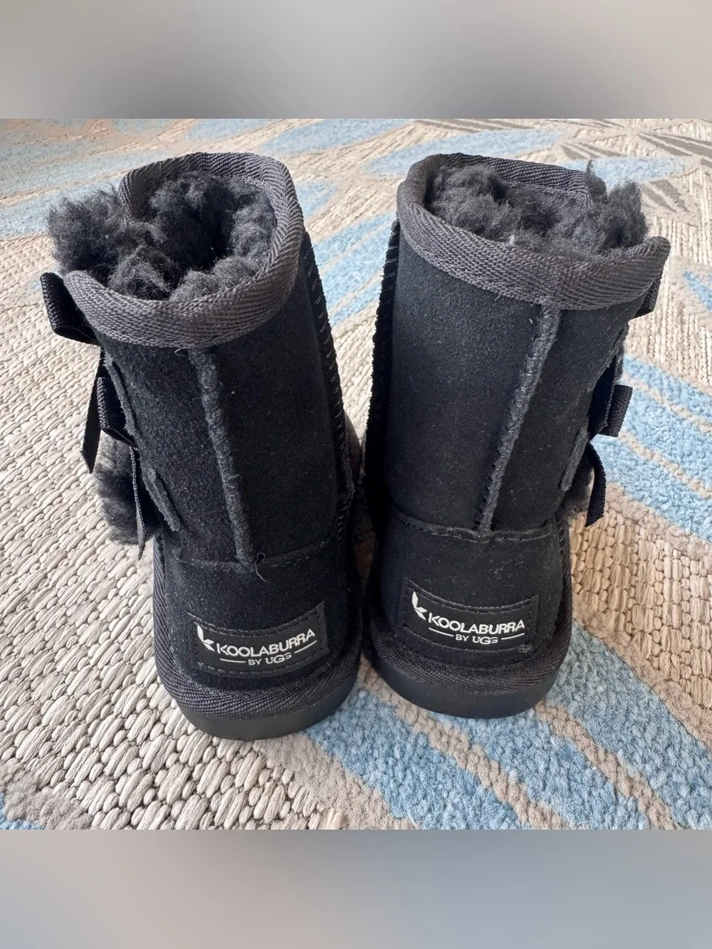 Koolaburra by UGG Toddler Girls Victoria Short Fashion Boot Size 6 Black